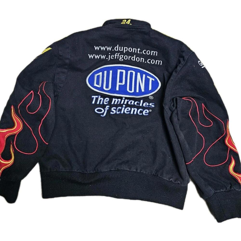 Vintage Chase Authentic‎ Jeff Gordon Dupont NASCAR Jacket Size Youth 7/8 - Picture 3 of 3